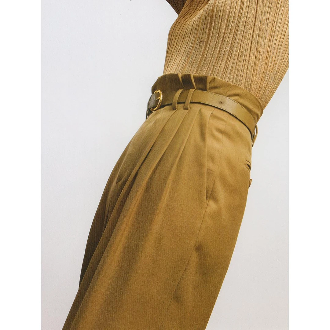 24868【然系列】纯色直筒休闲长裤RBX19517