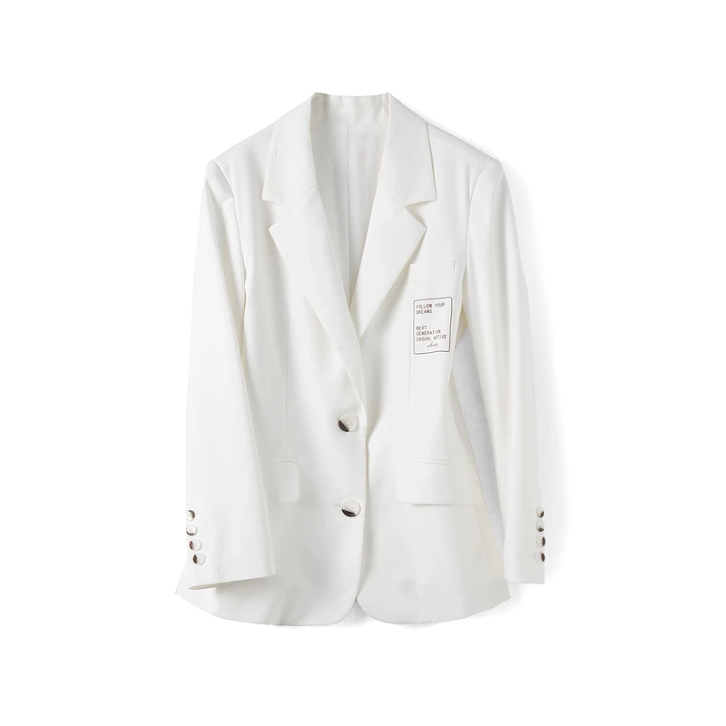 25556【碧K系列】通勤气质纯色西装外套HA8082