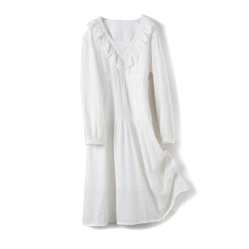 26140【西子系列】纯色温柔连衣裙7X3L209