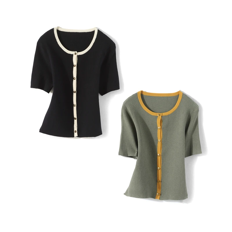 26764【然系列】针织衫两件套开衫吊带RAX19027