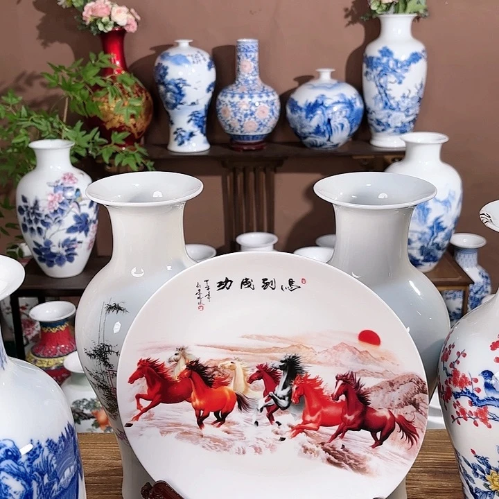 瓷片景德镇陶瓷赏盘