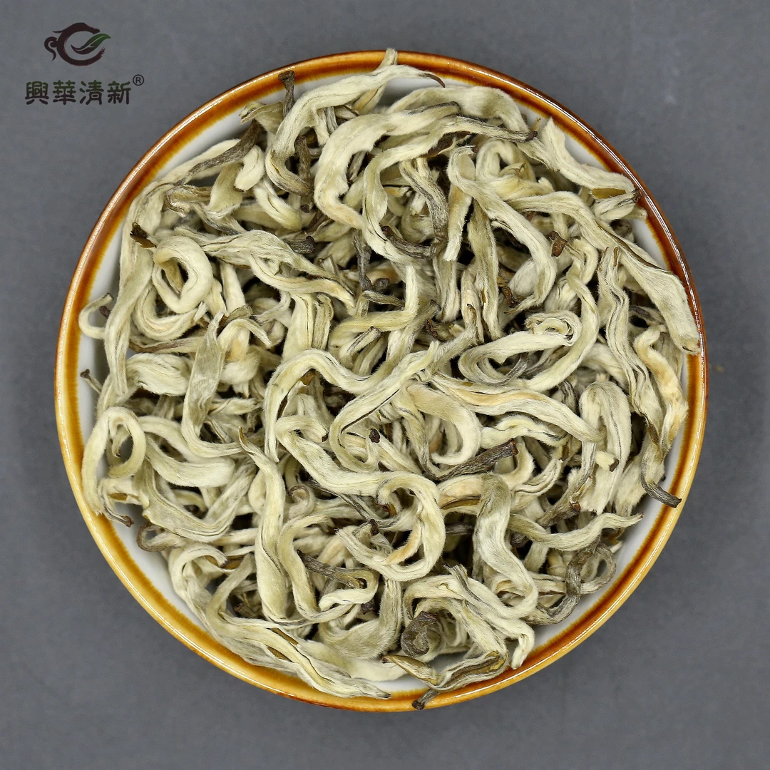 兴华清新2025新茉莉龙飞白雪八窨茉莉花茶雪龙银针浓香型云南元江