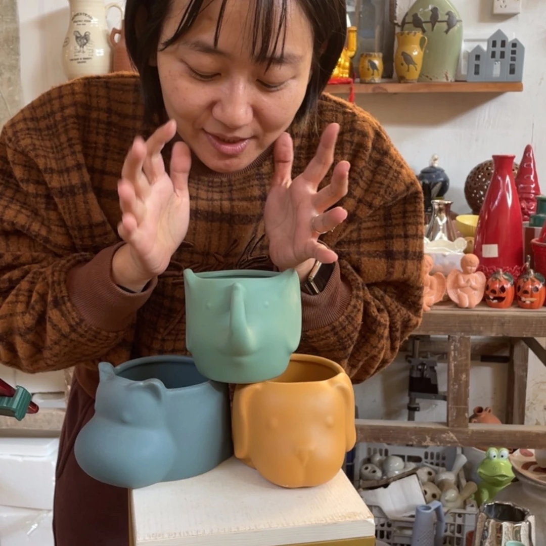 【闪购商品】陶瓷瓷片三个