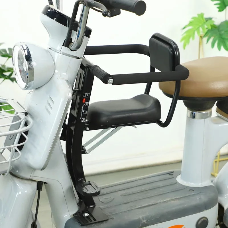 欧耀雅迪摩登专用儿童座椅儿童前置可折叠宝宝座椅小孩电瓶车安全