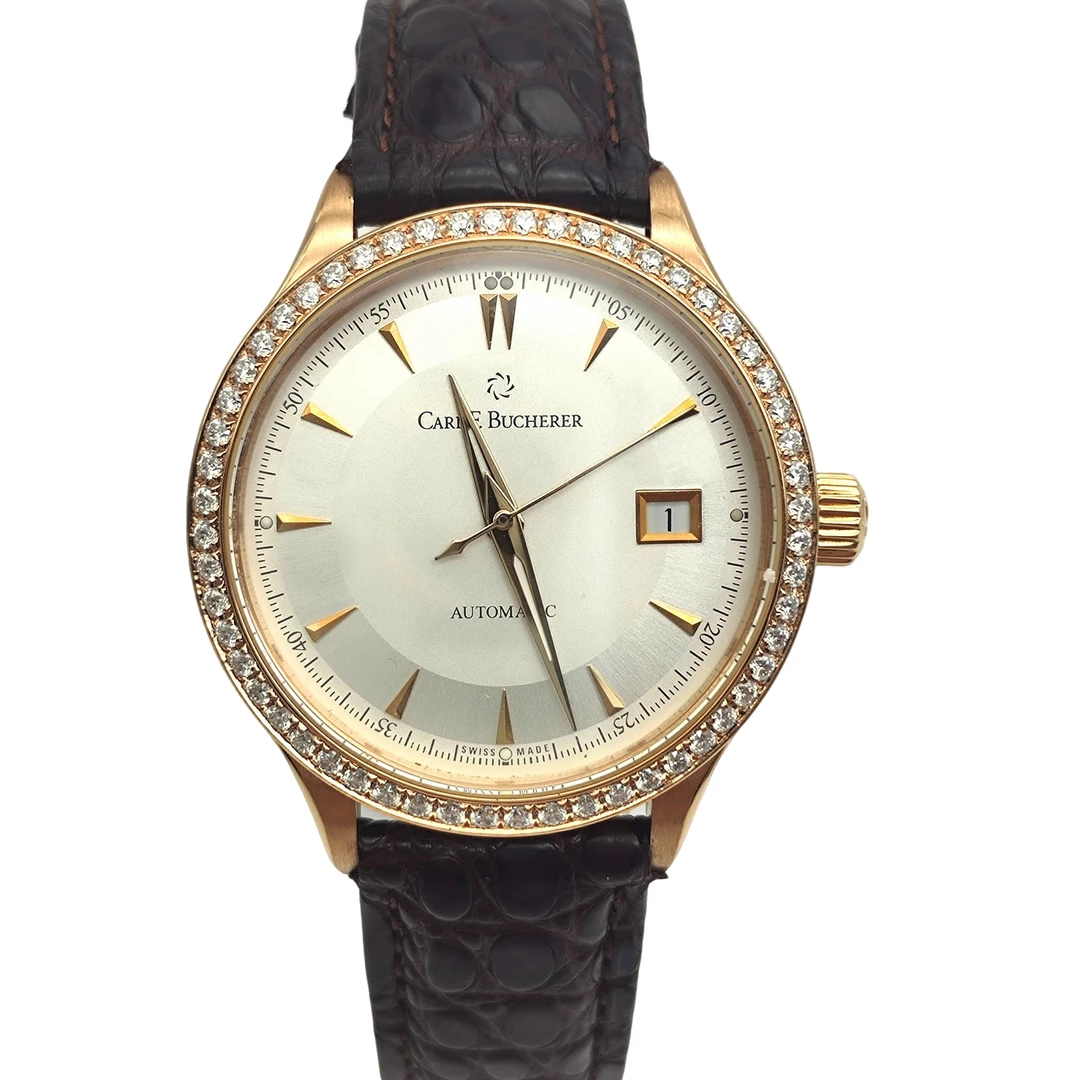 95新 宝齐莱 马力龙系列 机械 后钻 18k金 38mm