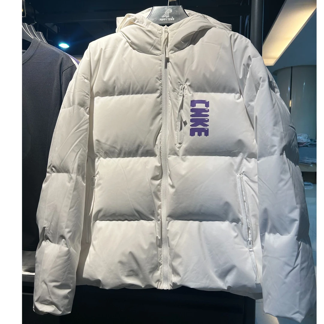 草牌家羽羽加厚连帽保暖冬季潮流夹克外套