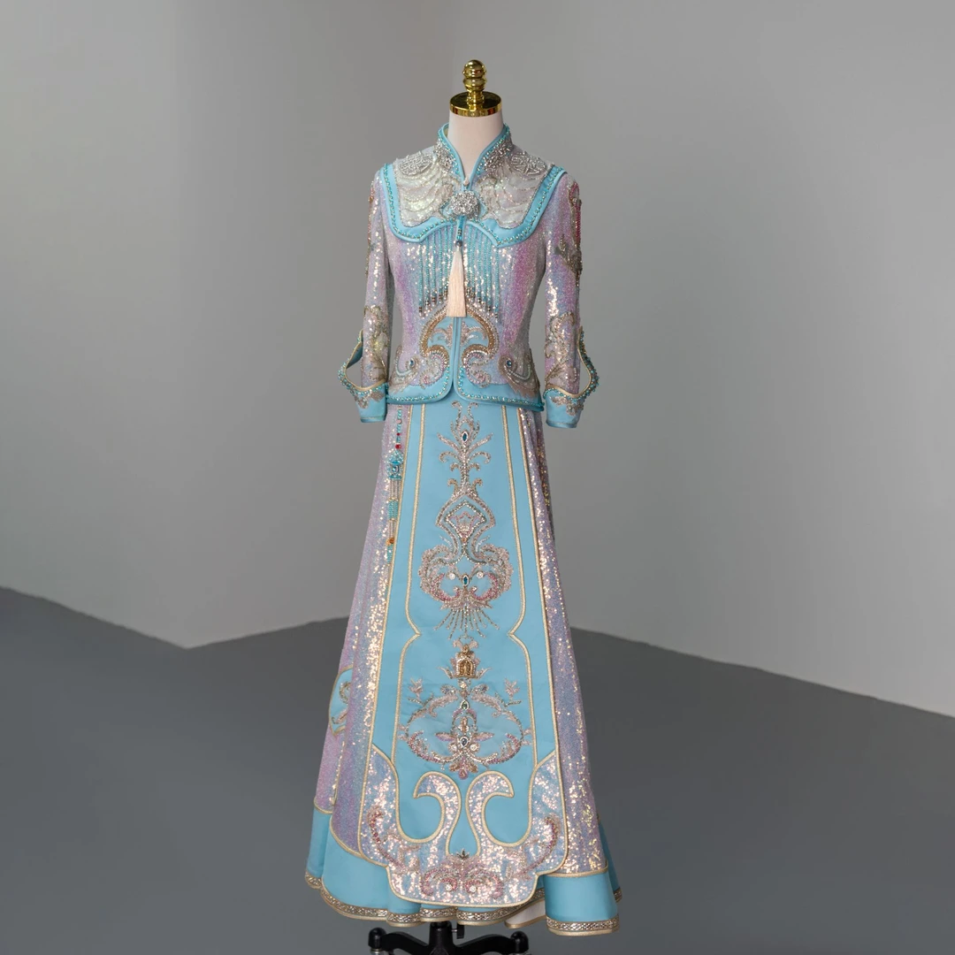 撤店样衣399档 秀禾断码新娘气质高端 断码N0退N0换 中式婚礼结婚