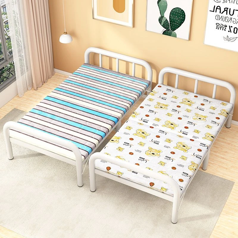 折叠床单人硬板床成人午休床办公室午睡出租屋双人木板床简易小床