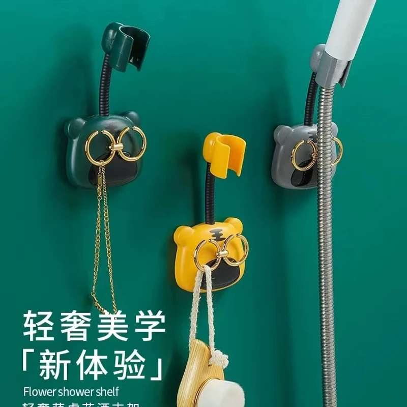 拍一发二  小老虎花洒置物架 颜色随机