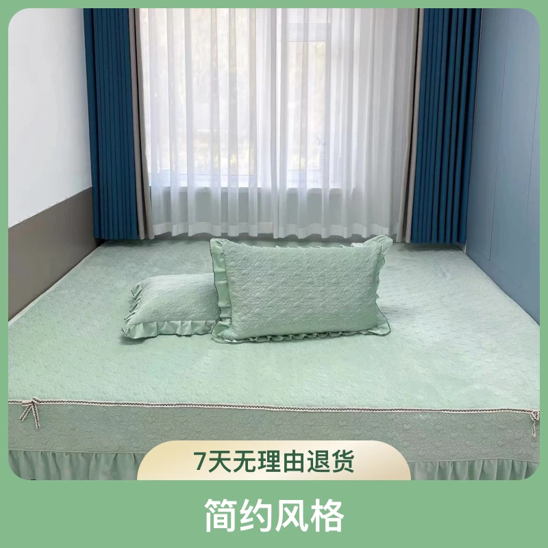 宝宝绒 现代简约 榻榻米炕盖 不起球 不掉色 可机洗 可水洗