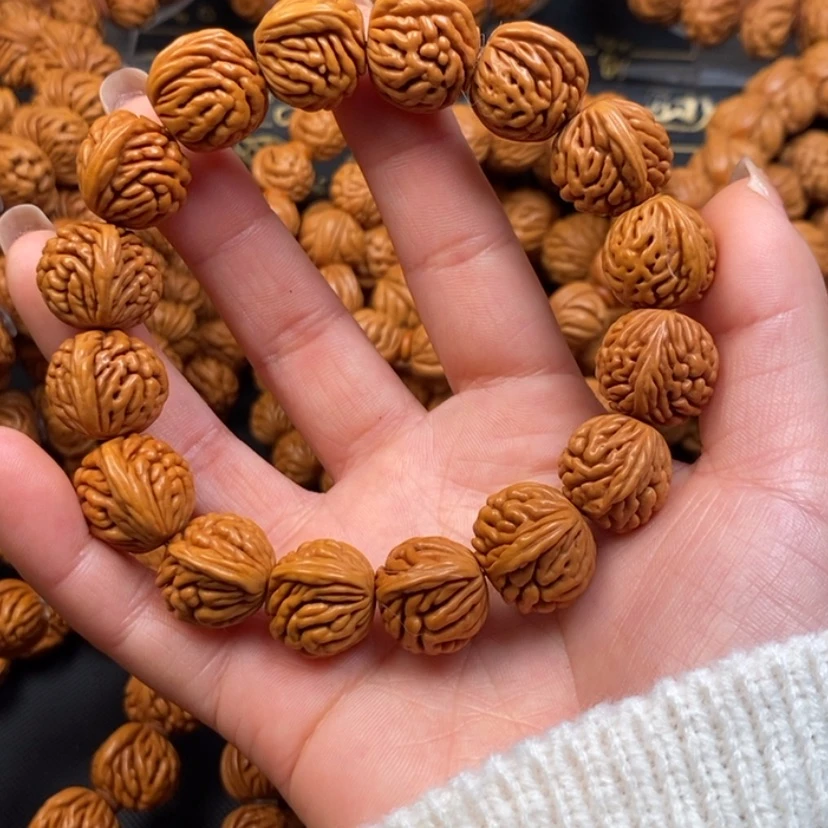 【闪购商品】桃核手串正****?Y4