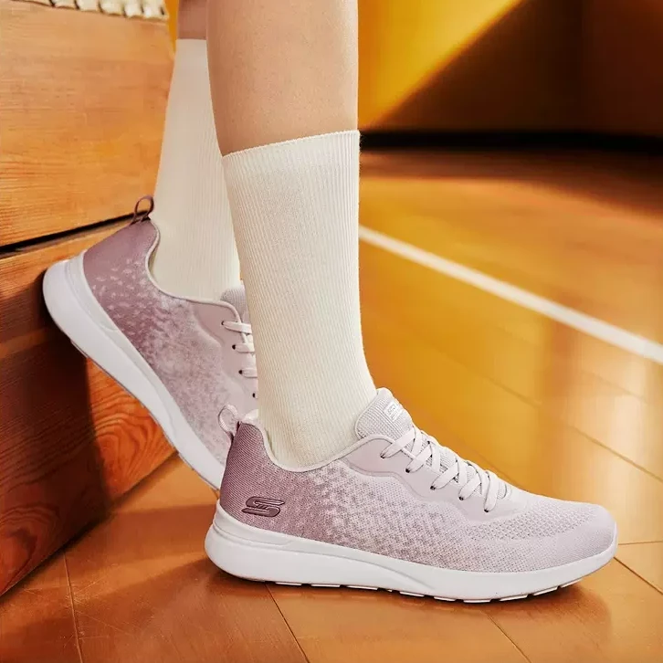Skechers斯凯奇潮流女跑步鞋舒适透气轻便休闲运动鞋子117601