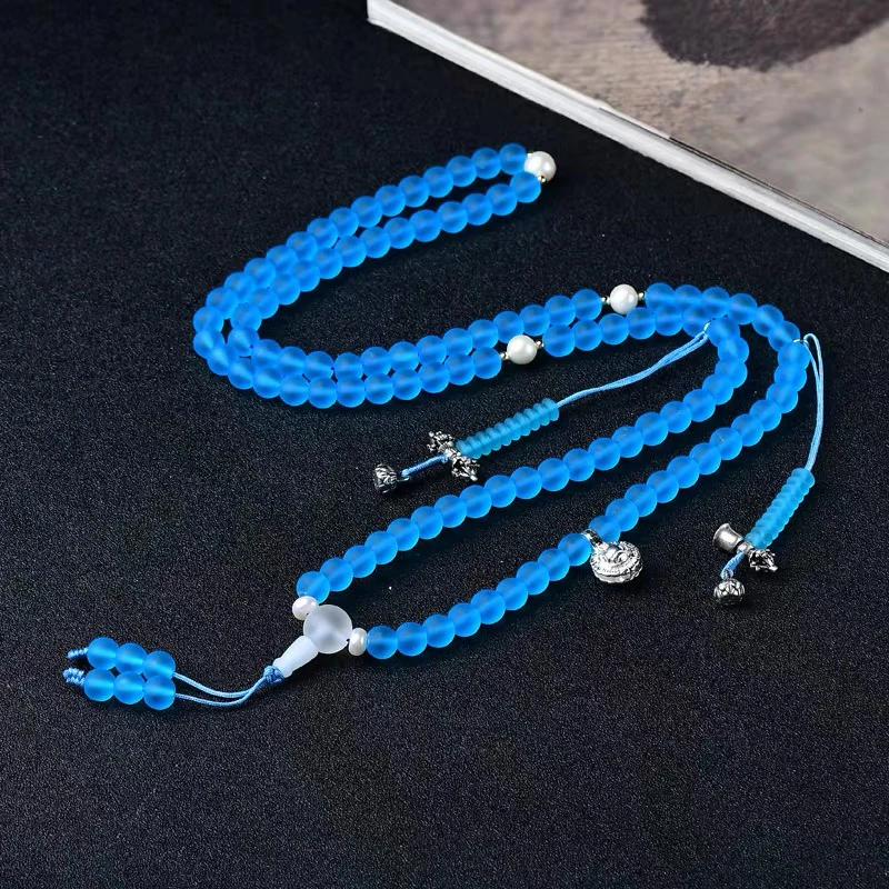 一条琉璃念珠108颗