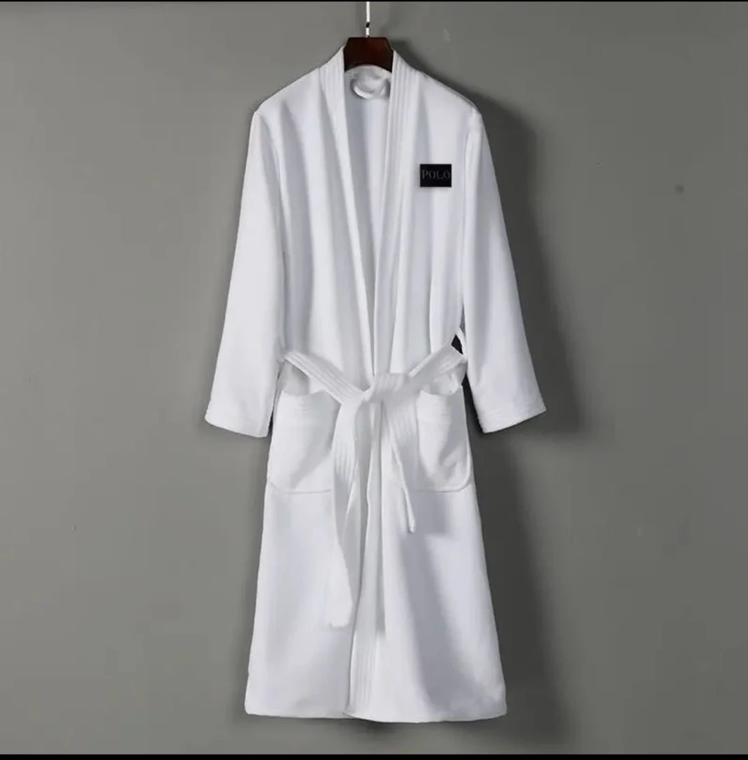 马球加厚五星级酒店高档秋冬浴袍舒适亲肤全棉家居专用浴袍成人