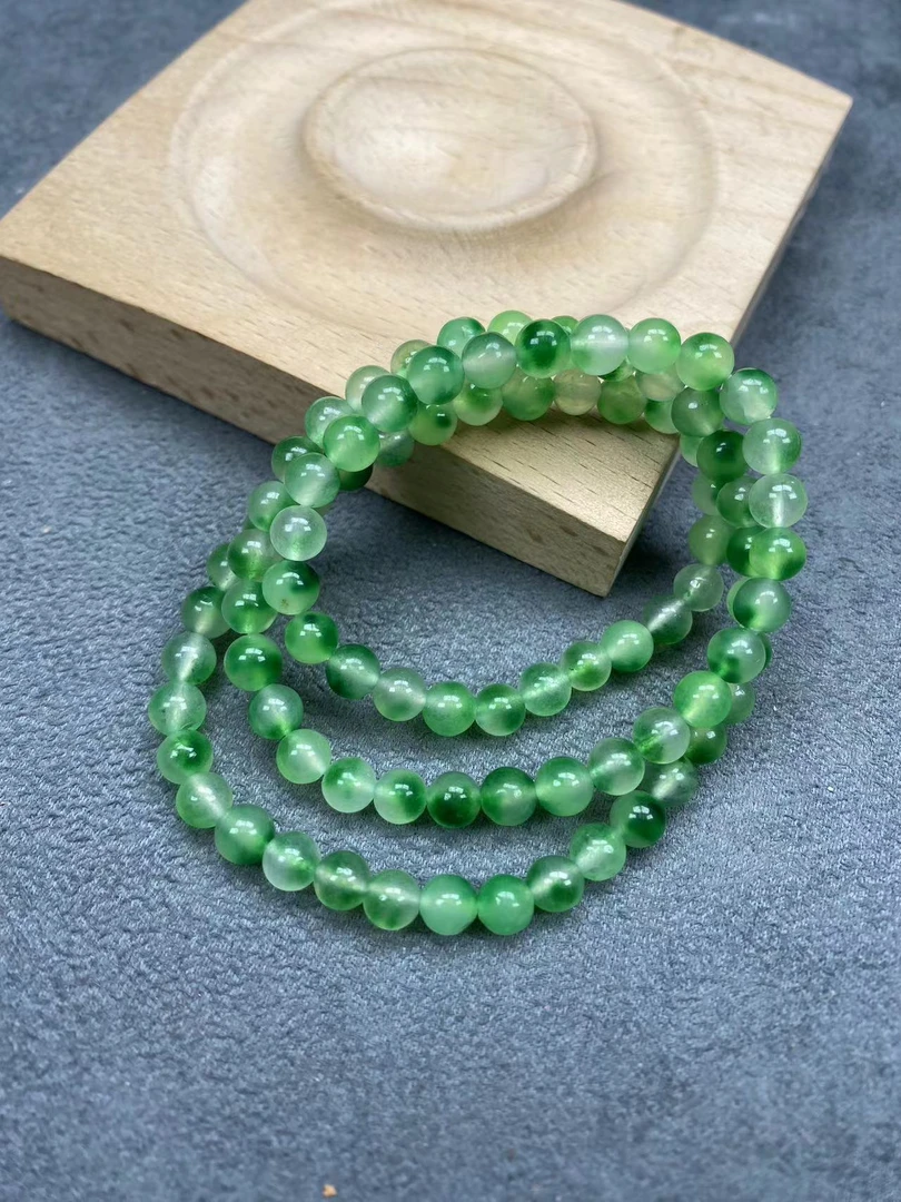 F41绿飘花6mm项链经典精品时尚气质百搭情侣多样性发一