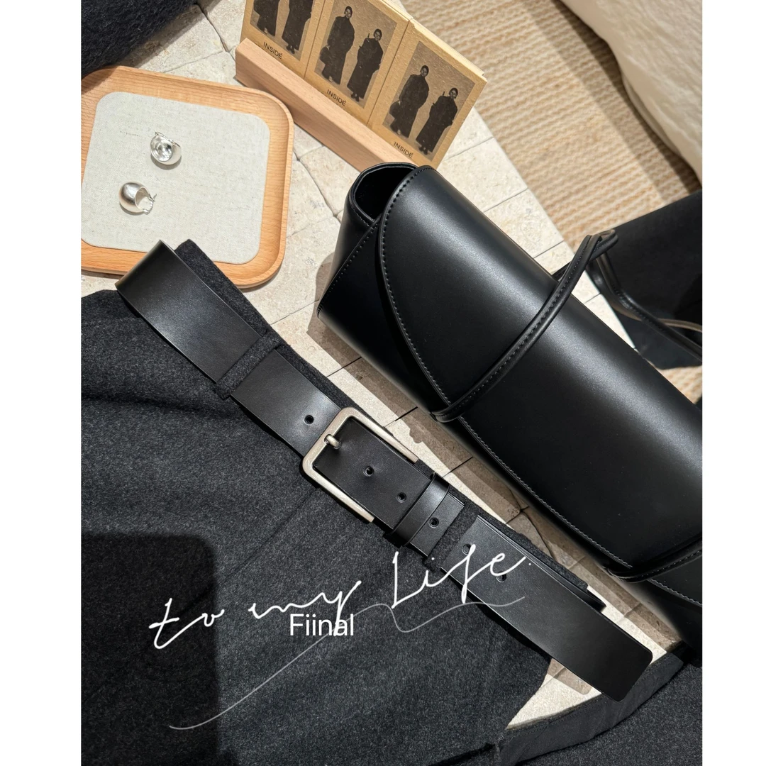 Fiinal《都市》时尚百搭真皮腰带