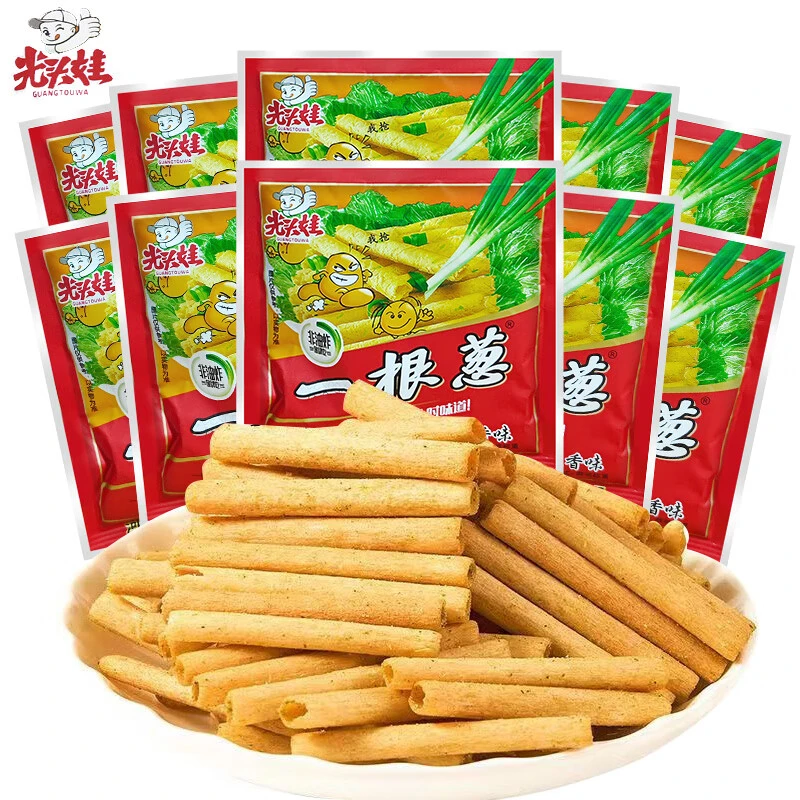 一根葱薯条8090后香葱味儿时怀旧办公室解馋出游休闲即食小零食