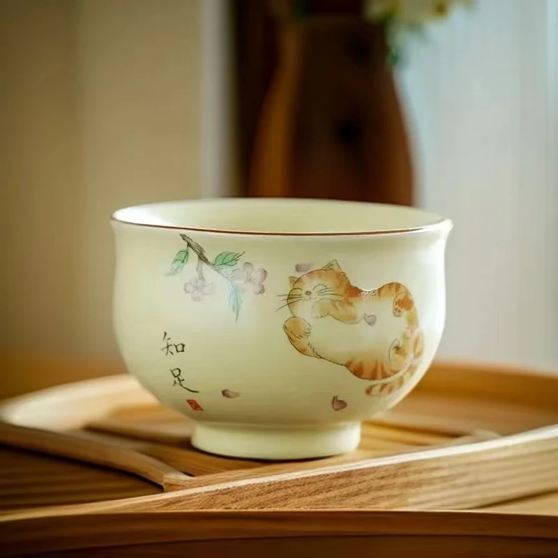 【闪购链接】瓷制品S111111111小猫主人杯