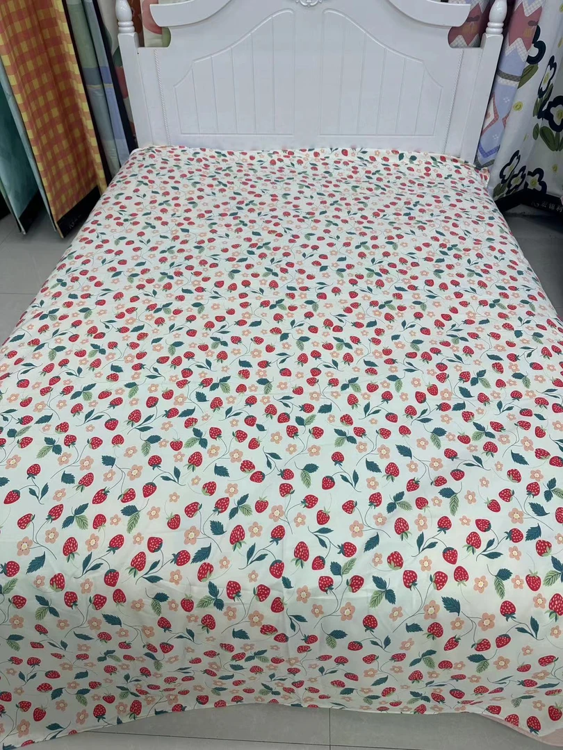 双人床单 2*2.3米 小草莓