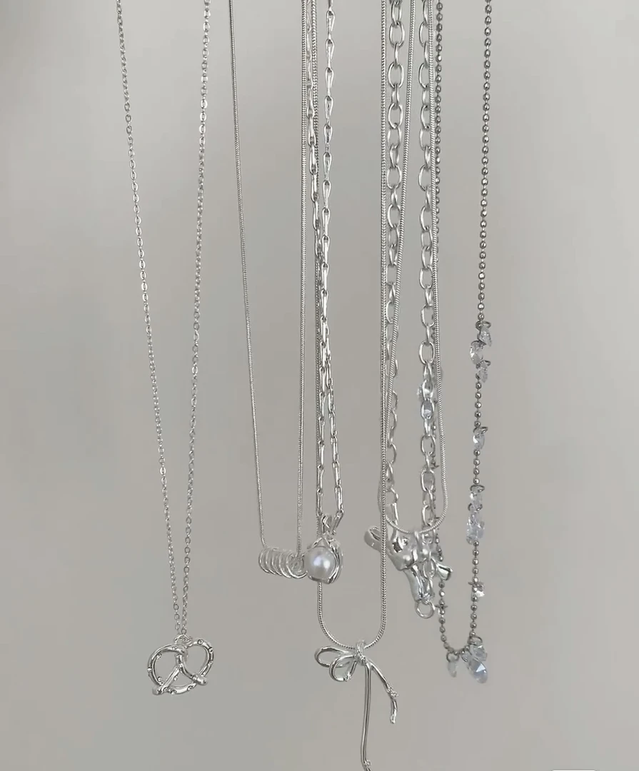 合金项链 法式轻奢项链，多款可选