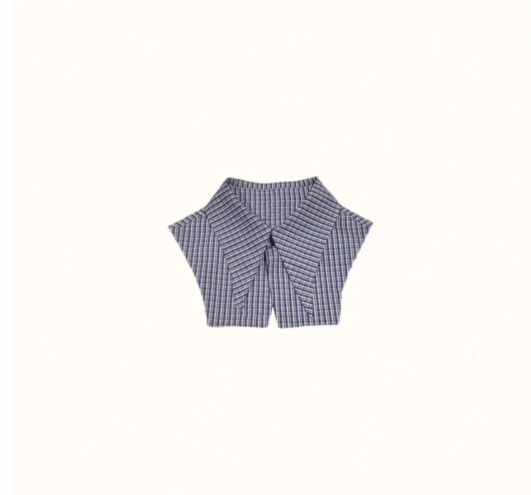 刚需百搭格子假领子