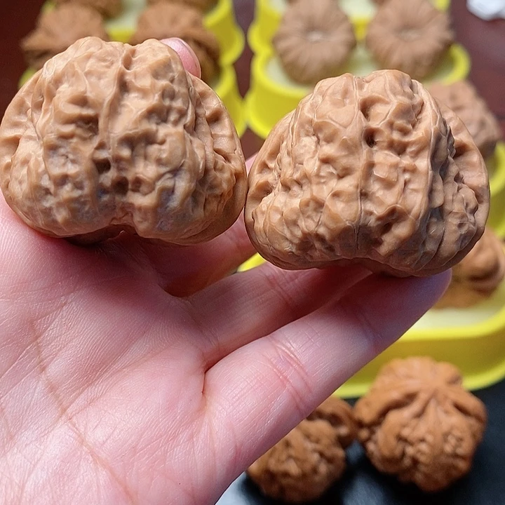 文玩核桃把件蛤蟆头。全品 41 41