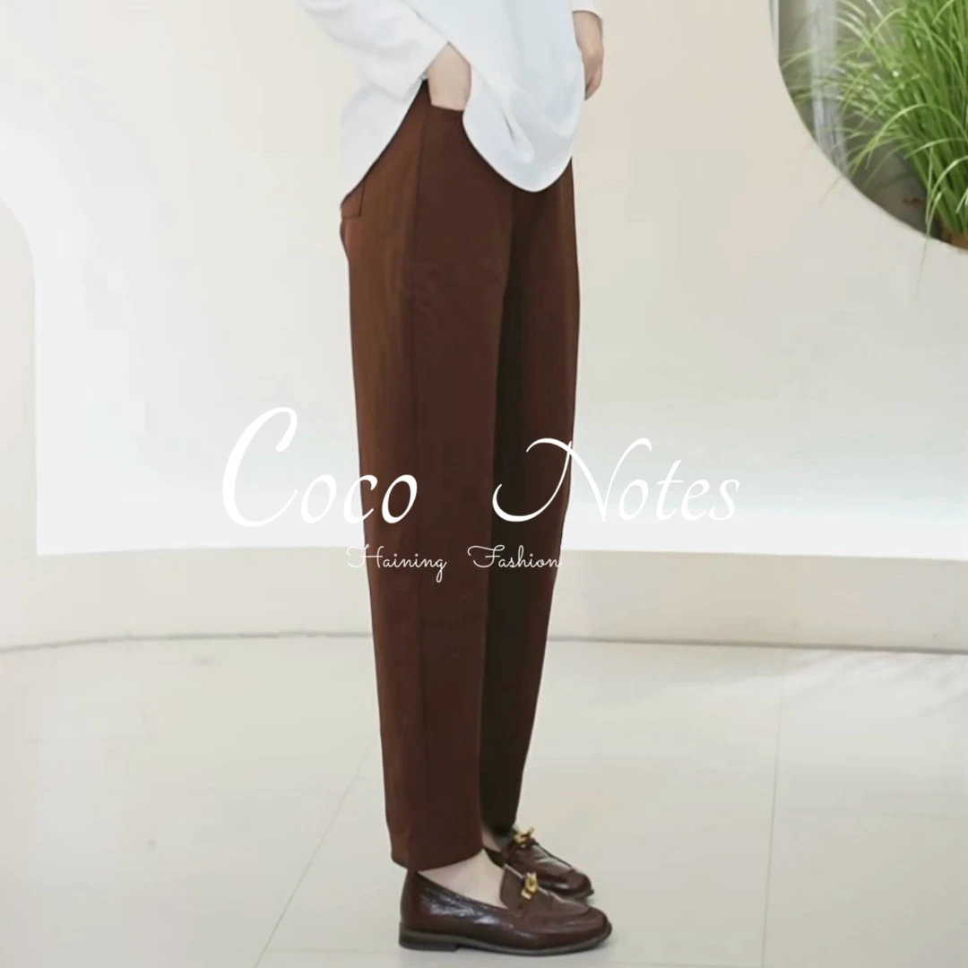 COCO NOTES【鹅绒裤88688款】冬季加厚保暖石墨烯莱赛尔保暖裤