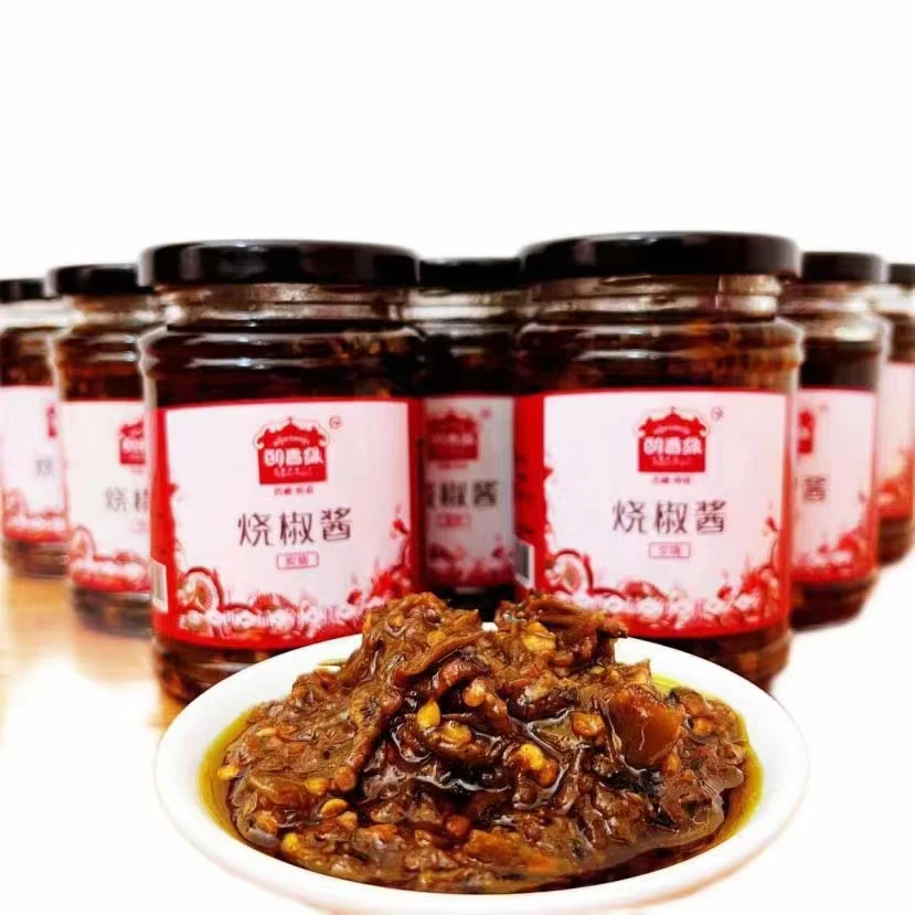 西藏特产 烧椒酱 牦牛肉 218克