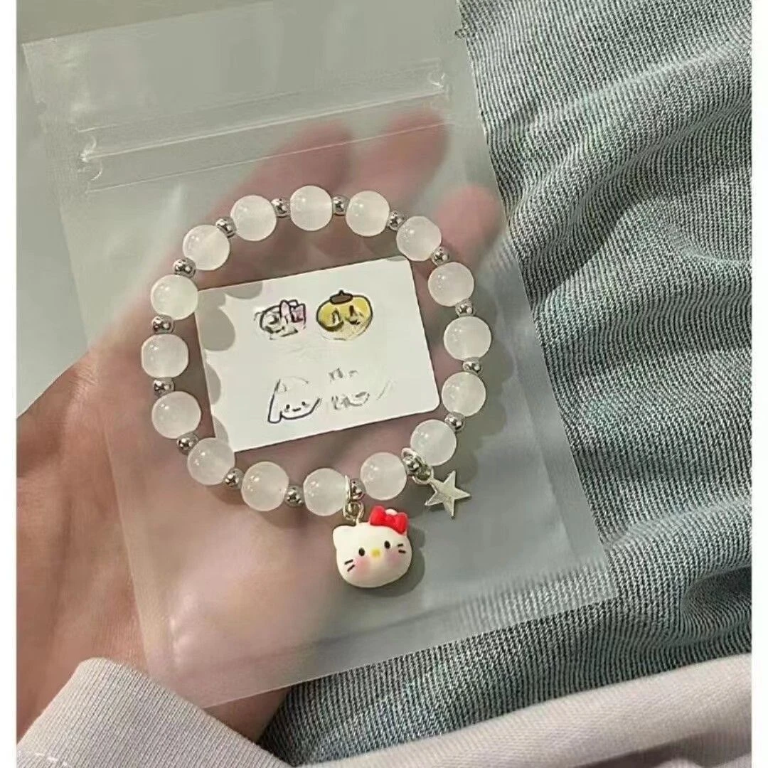 高颜值帕恰狗KT猫简约手链情侣闺蜜礼物