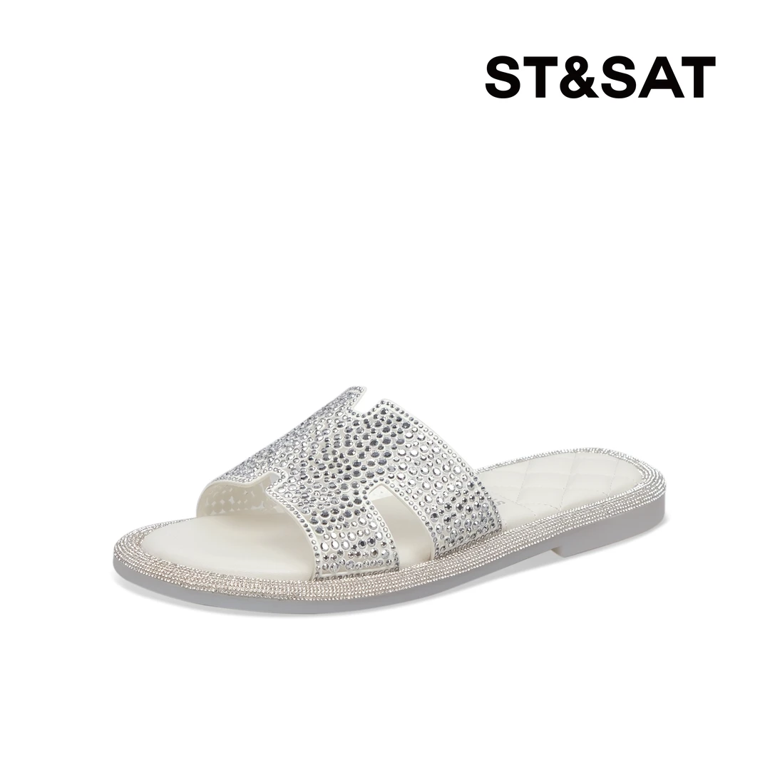 St&Sat/星期六星期六百搭时尚24夏季凉鞋女SSC2110310