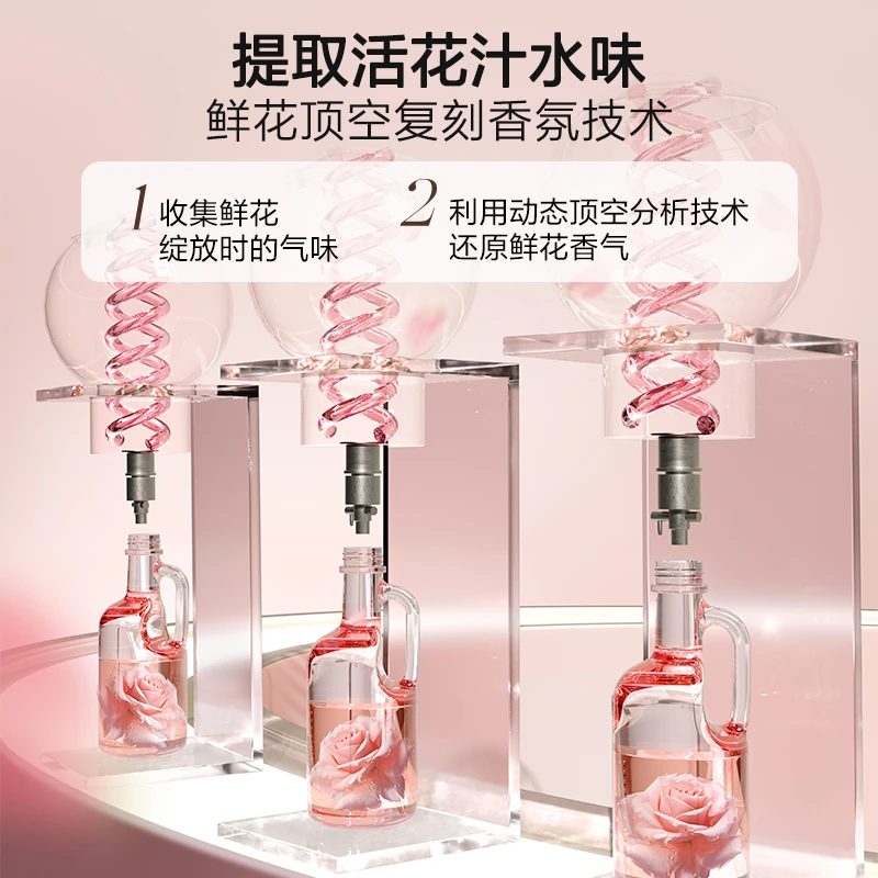 绽家四季繁花香氛洗衣液精油香氛柔顺二合一固色护色洗衣液1000ml