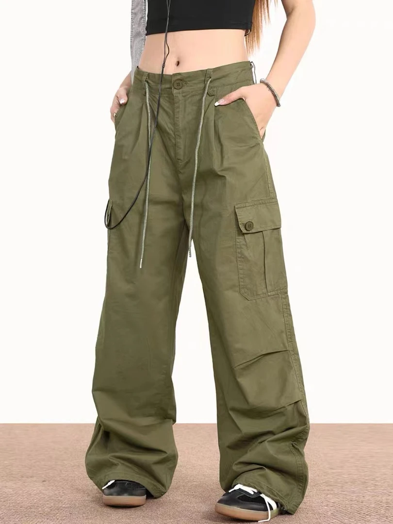 A3D军绿色“街头”伞兵工装裤（22208）