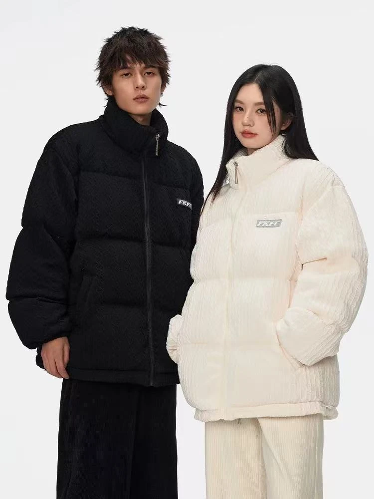 A22-3三色“FT字母”棉服外套上衣