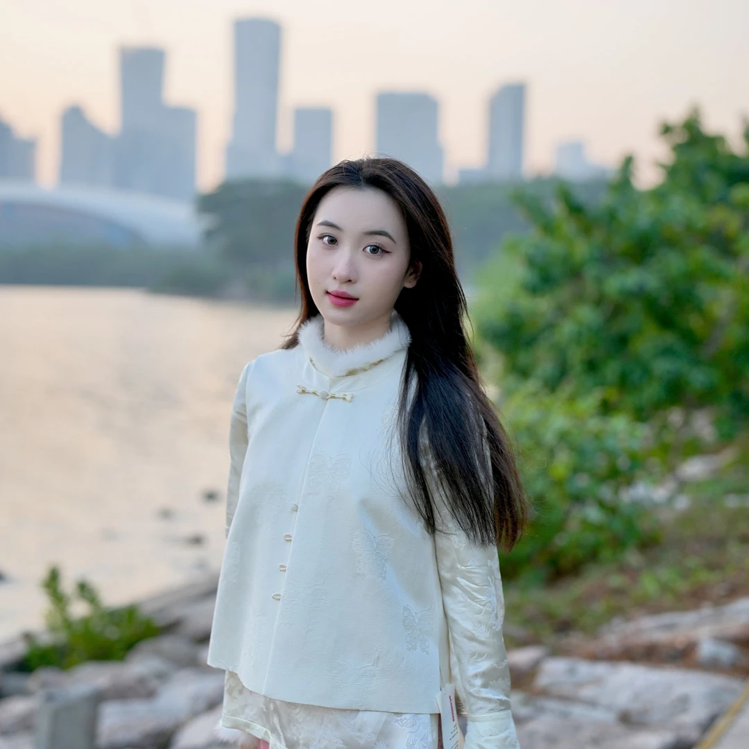 蓝大【逢君】新中式国风马甲6816