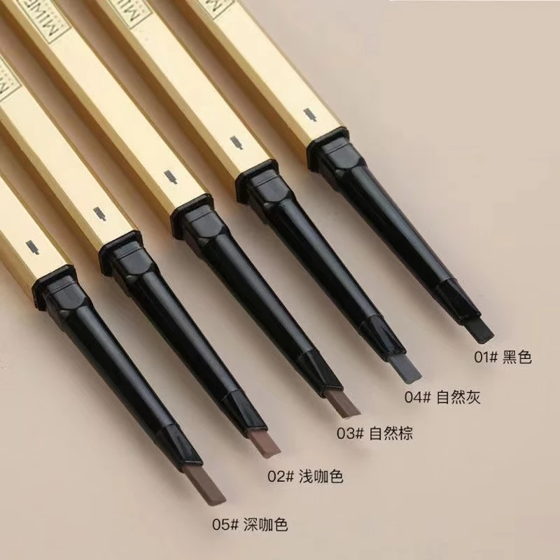 小金条眉笔防水持久不脱色防汗自然