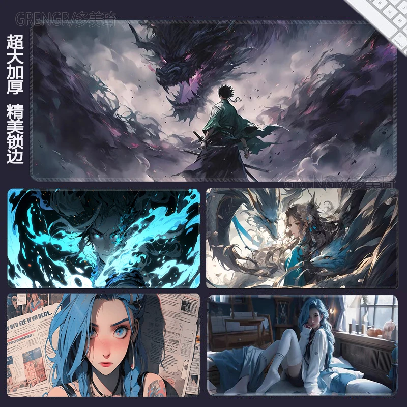 鼠标垫fps专用CSGO鼠标垫大号粗面电竞便携FPS游戏专用鼠标垫家用