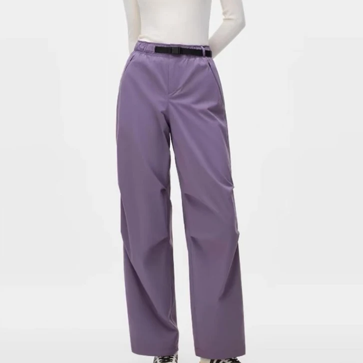 （加绒保暖伞兵裤）秋冬户外防风防水休闲宽松机能风工装裤G