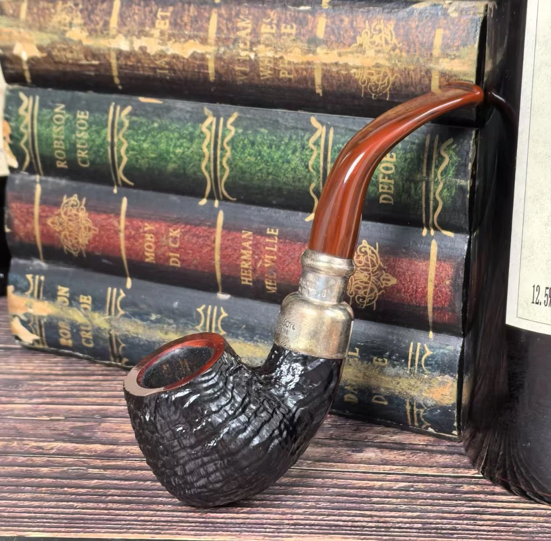 爱尔兰彼得森 peterson高阶新派双银龙喷砂男士礼品