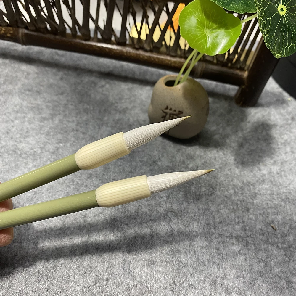 【青绿】出锋3.2cm 楷书九成宫多宝塔 行书兰亭序 米芾书谱毛笔