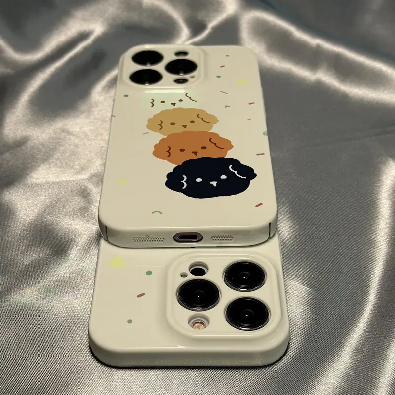 糖葫芦狗狗适用14苹果手机壳iPhone13Promax菲林壳11高颜值12全包
