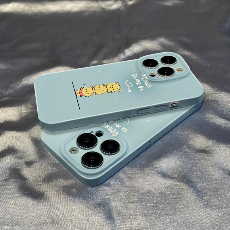 三支泰迪熊苹果16promax手机壳iPhone15双层14Pro菲林13Plus