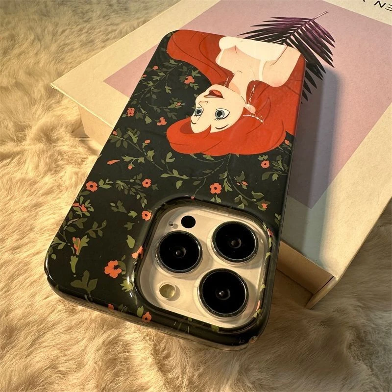 趣味可爱爱丽丝苹果16promax手机壳iPhone15双层14Pro菲林13Plus