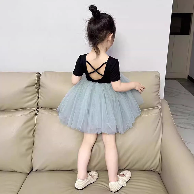 童装女童连衣裙夏季韩版女宝宝夏装洋气公主裙小女孩夏款网纱裙子