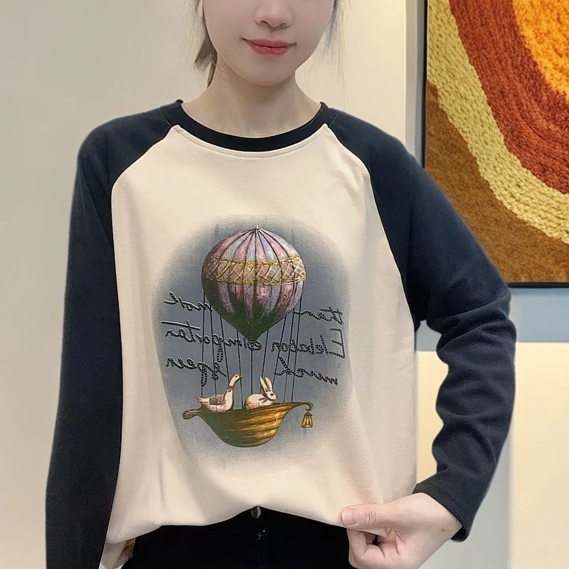 芭波象加厚打底上衣休闲时尚百搭-4