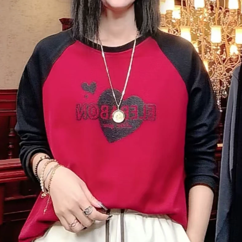 芭波象加厚打底上衣休闲时尚百搭-1345