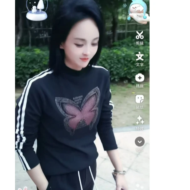 芭波象加厚打底上衣休闲时尚百搭-16