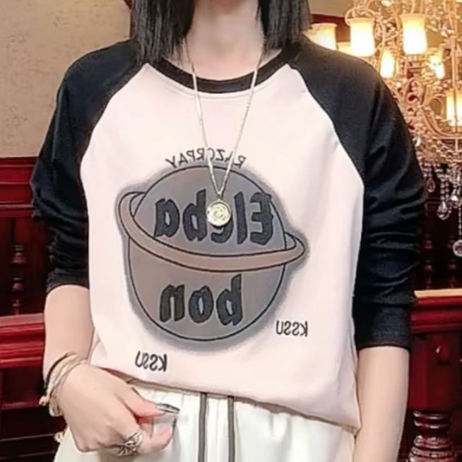 芭波象加厚打底上衣休闲时尚百搭-1380