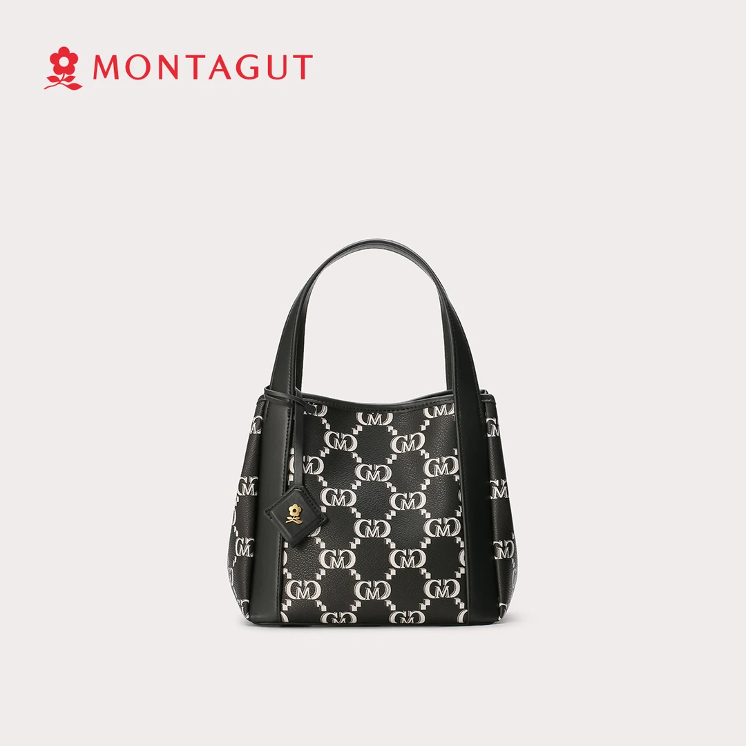 法国梦特娇2024肩包印花经典手提包包斜跨时尚女士秋冬肩潮流高端