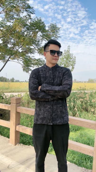 男款 迷彩 居家 驼绒棉外套 棉衣#立领冬季保暖休闲户外长袖棉服