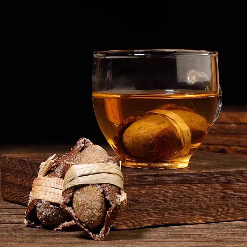 广东三宝扎150g新会特产陈皮咸橄榄茶咸香纯手工腌制煲汤煮水喝